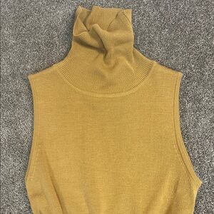 JouJou Sleeveless Turtleneck Sweater